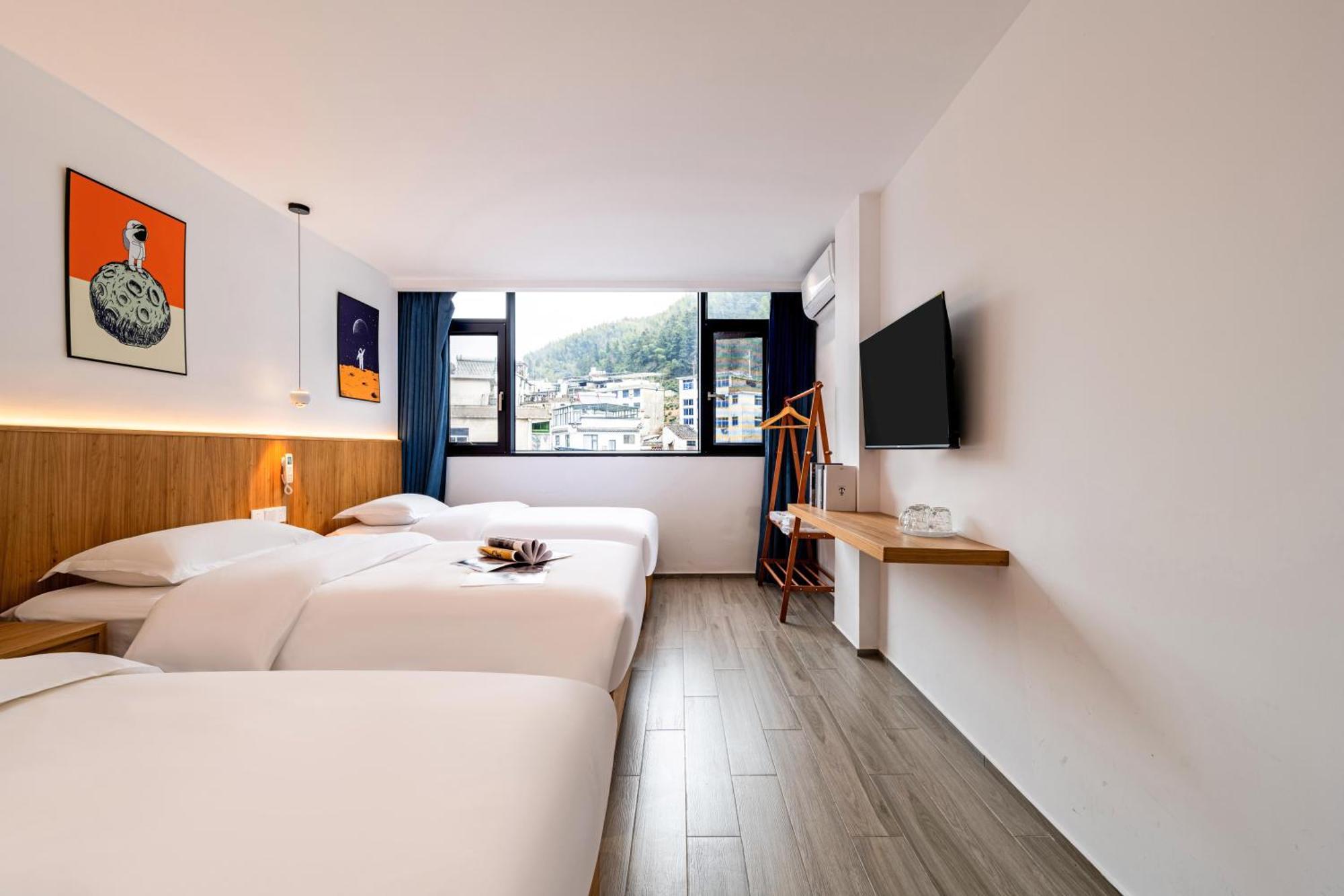 Huang Mountain Wangfeng Hotel Rum bild